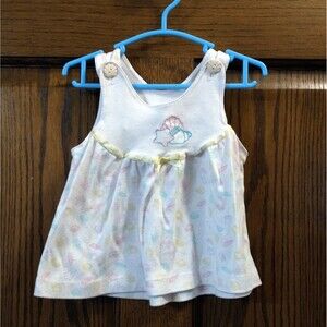24m Vintage Carters Baby Seashell Sundress